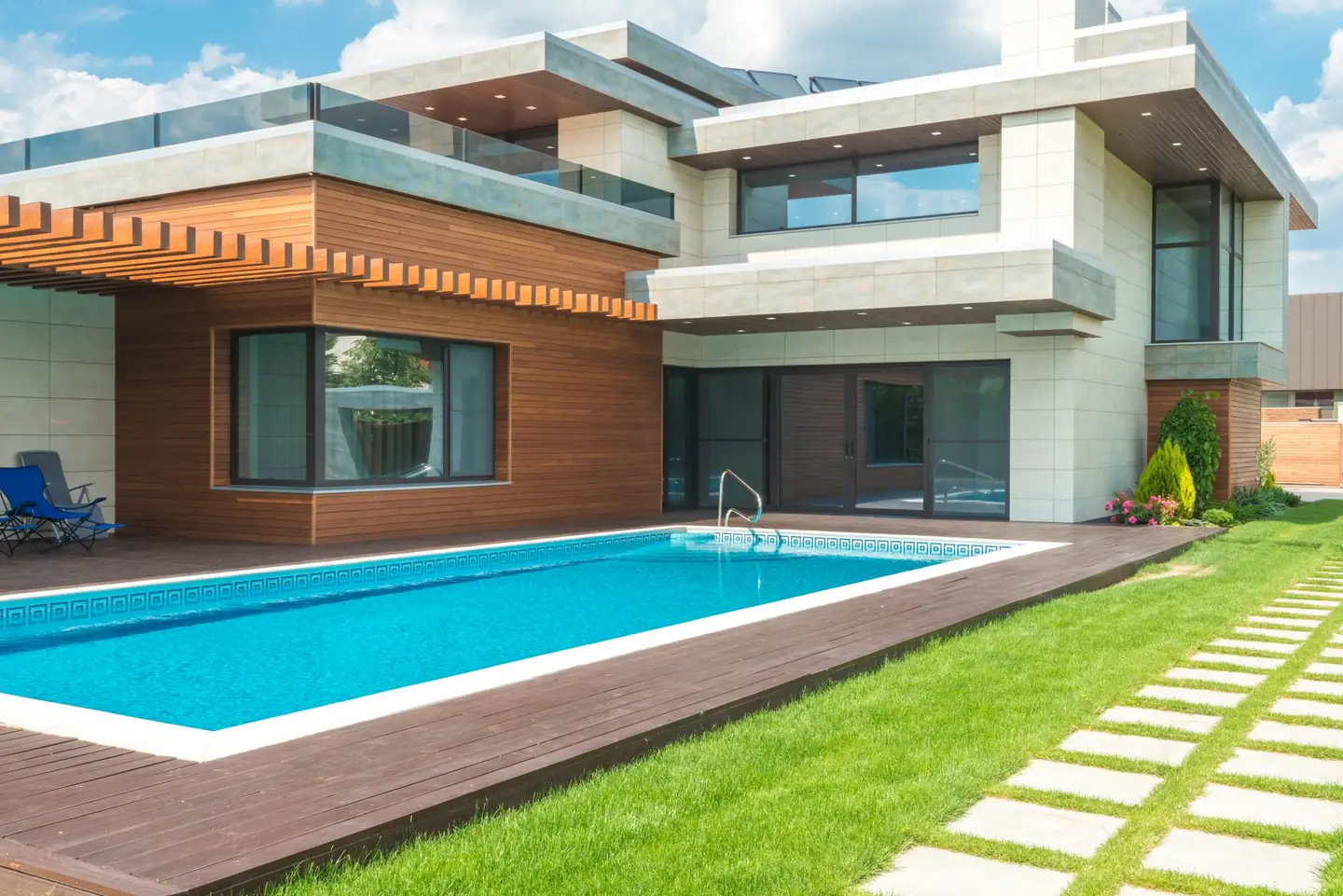 Swimming pool built in Sandy Flat, NSW